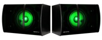 500 W (PMPO) KARAOKE POWERED SPEAKER WITH BLUETOOTH, MP3, FM, AND LED LIGHT EFFECTS